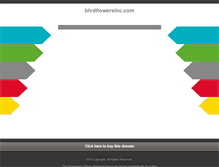 Tablet Screenshot of blvdflowersinc.com